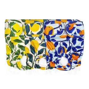 Pet Magasin Reusable Washable Dog Diapers (Pack of 3), Highly Absorbent with Str